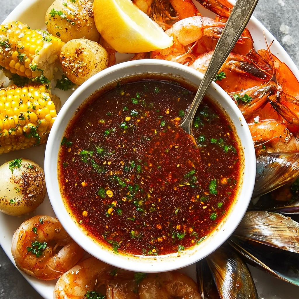 Seafood Garlic Butter Dipping Sauce Recipe