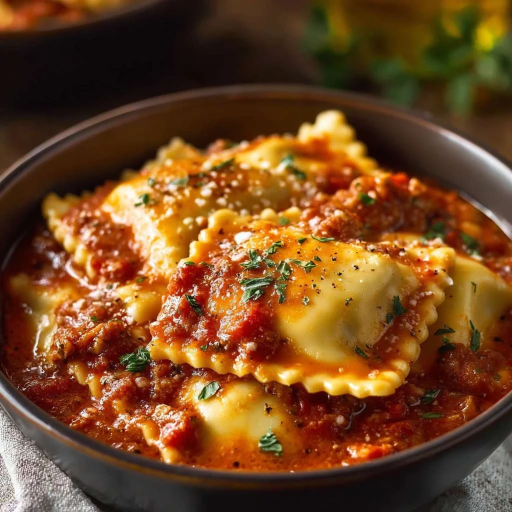 Secret Crockpot Ravioli Lasagna Families Cozy Dinner Magic