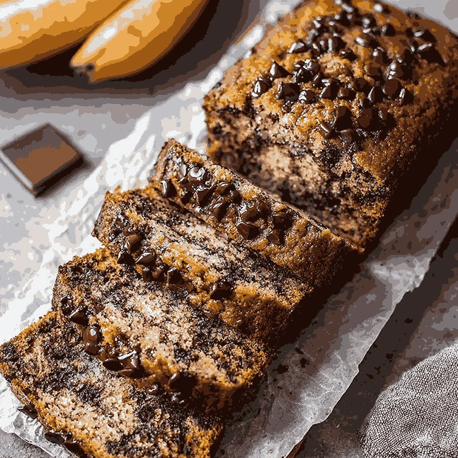 Super Moist Chocolate Chip Banana Bread Recipe Home