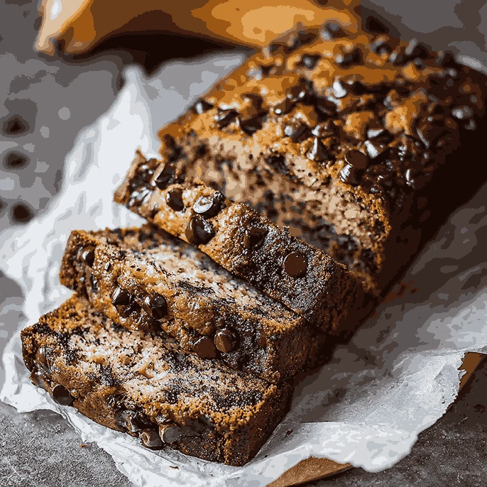 Super Moist Chocolate Chip Banana Bread Recipe Home