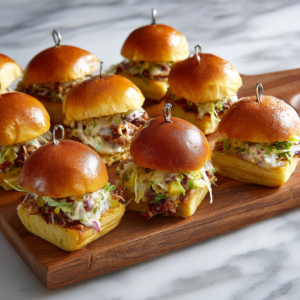 Chopped Italian Sliders