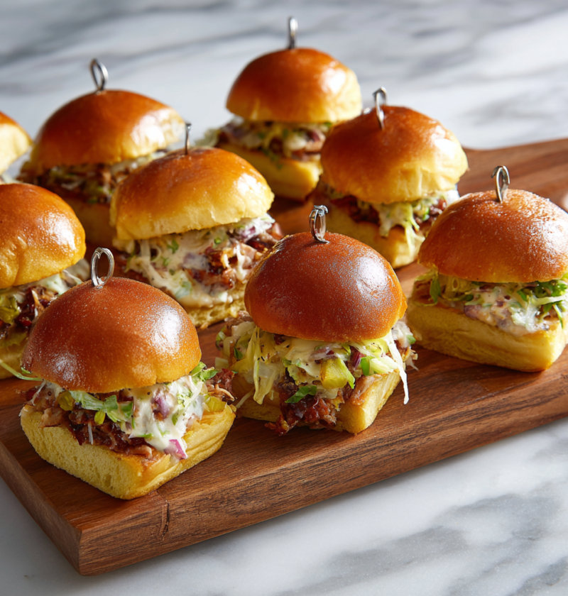 Chopped Italian Sliders