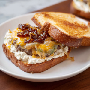 Jalapeno Popper Patty Melt