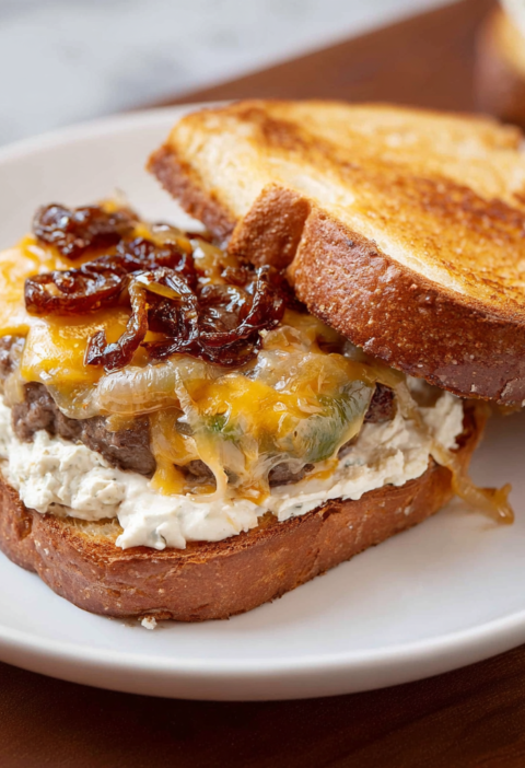 Jalapeno Popper Patty Melt