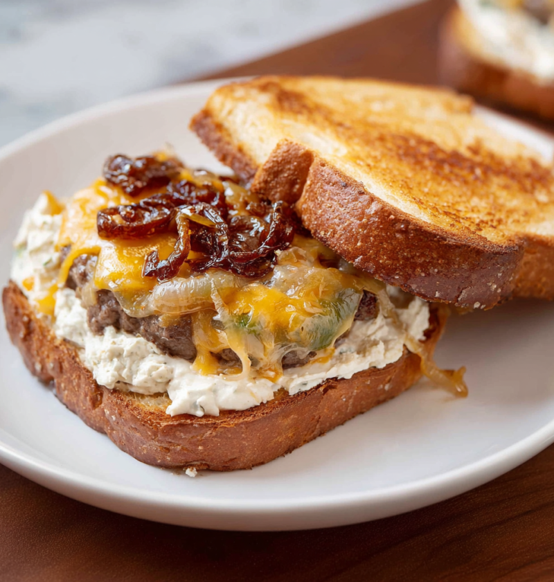 Jalapeno Popper Patty Melt