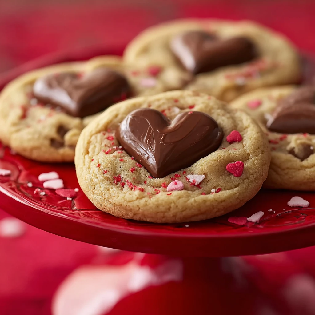 Valentine’s Day Chocolate Chip Cookies Recipe that Delights!