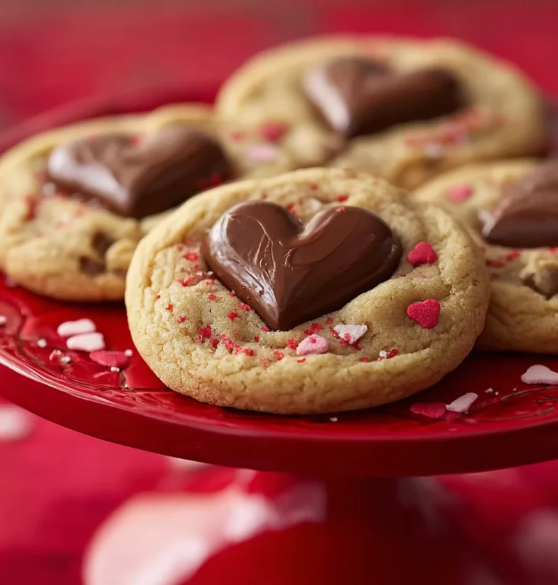 Valentines Day Chocolate Chip Cookies Recipe That Delights