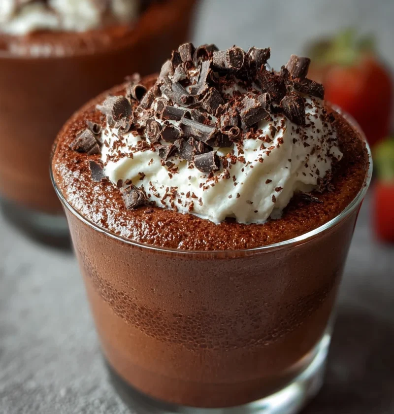Vegan Chocolate Mousse Aquafaba