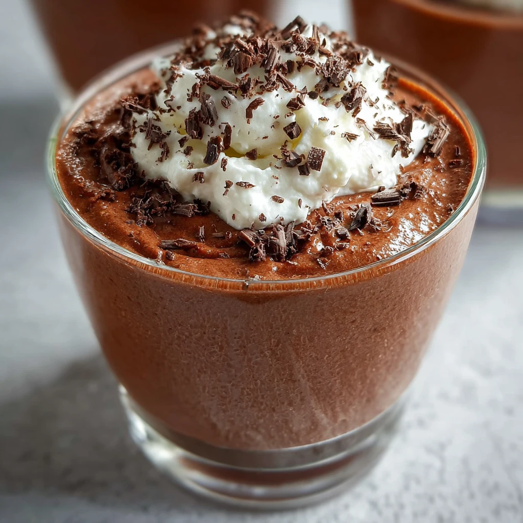 Vegan Chocolate Mousse Aquafaba