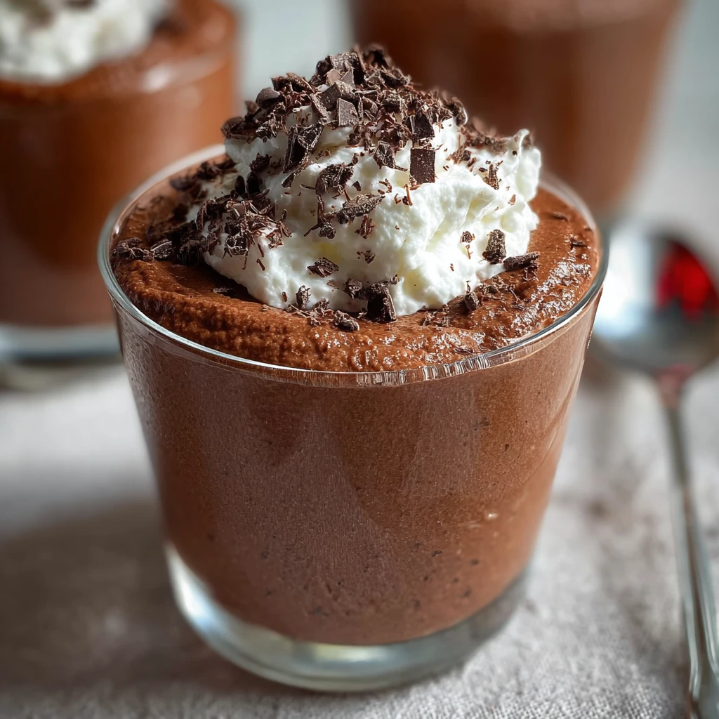 Vegan Chocolate Mousse Aquafaba