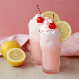 Whipped Pink Lemonade Recipe | Kid Friendly Summer Drink