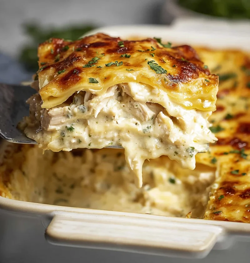 White Chicken Lasagna