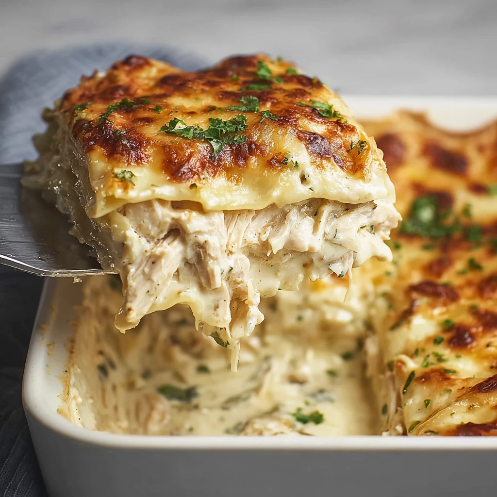 White Chicken Lasagna