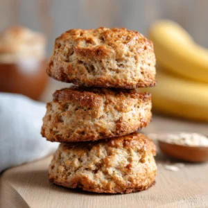 3-Ingredient Banana Cookies (Vegan)