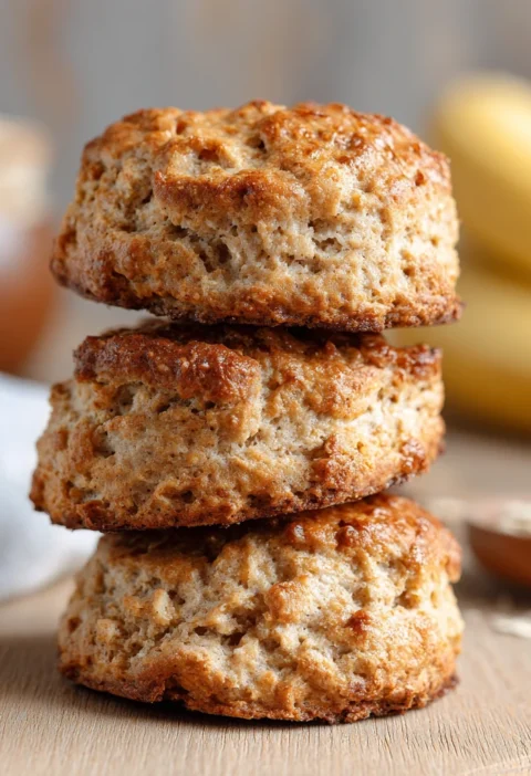 3ingredient Banana Cookies Vegan