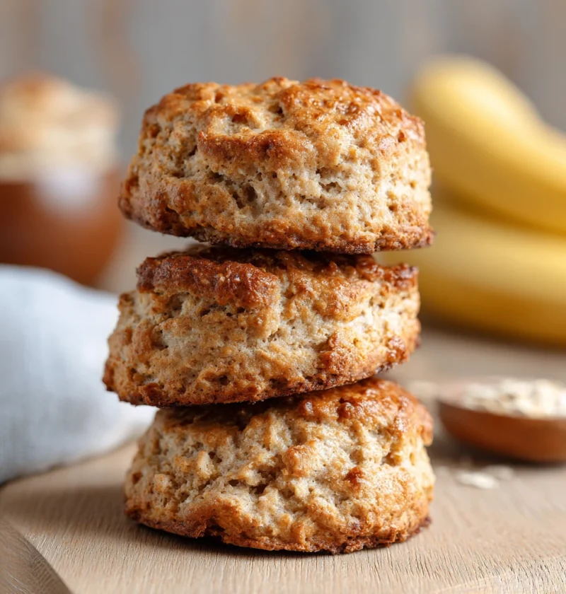 3ingredient Banana Cookies Vegan