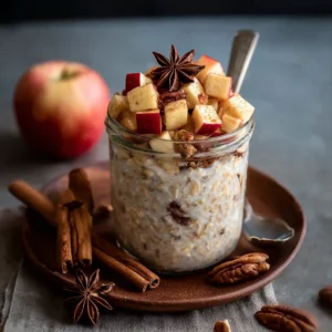 Apple Cinnamon Overnight Oats