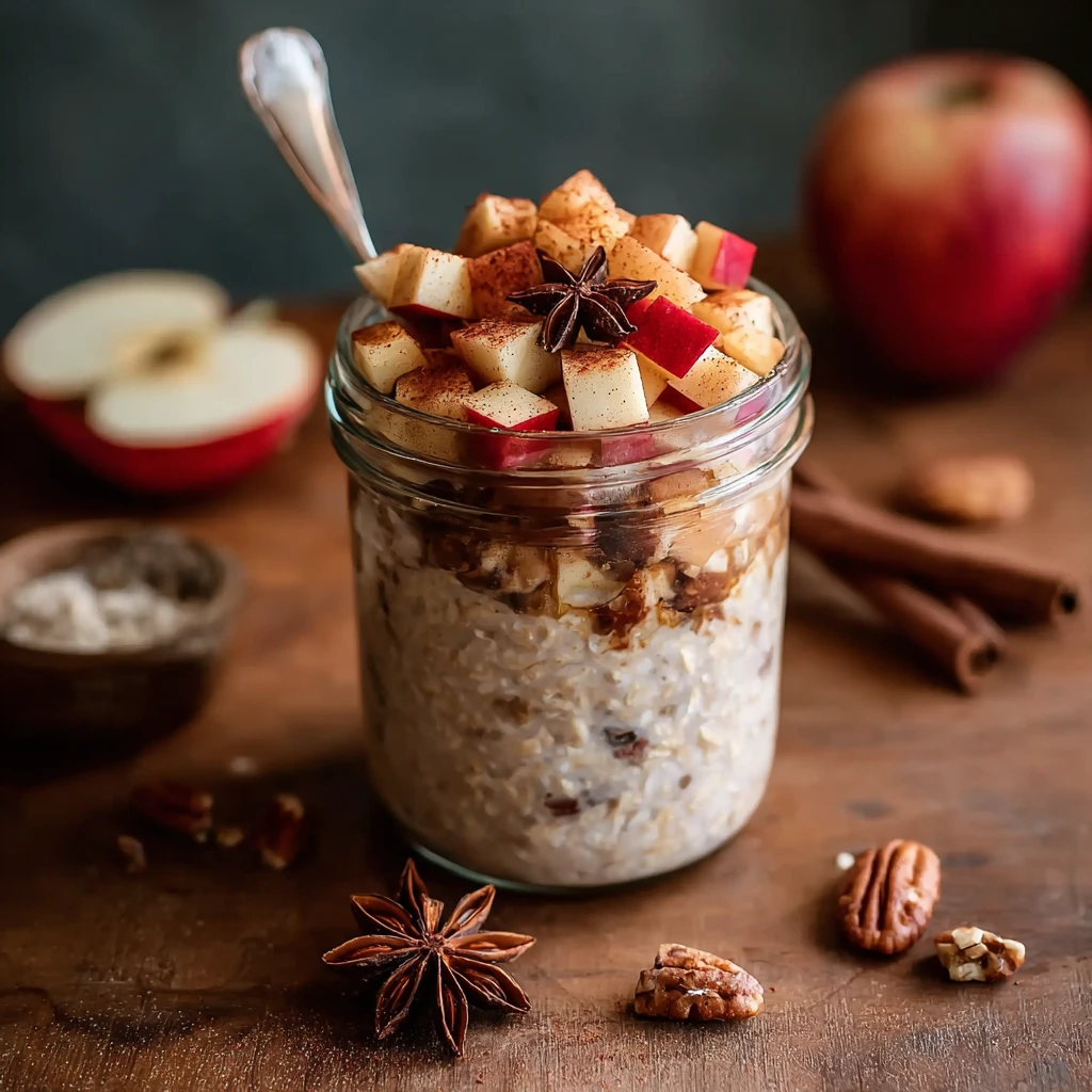 Apple Cinnamon Overnight Oats