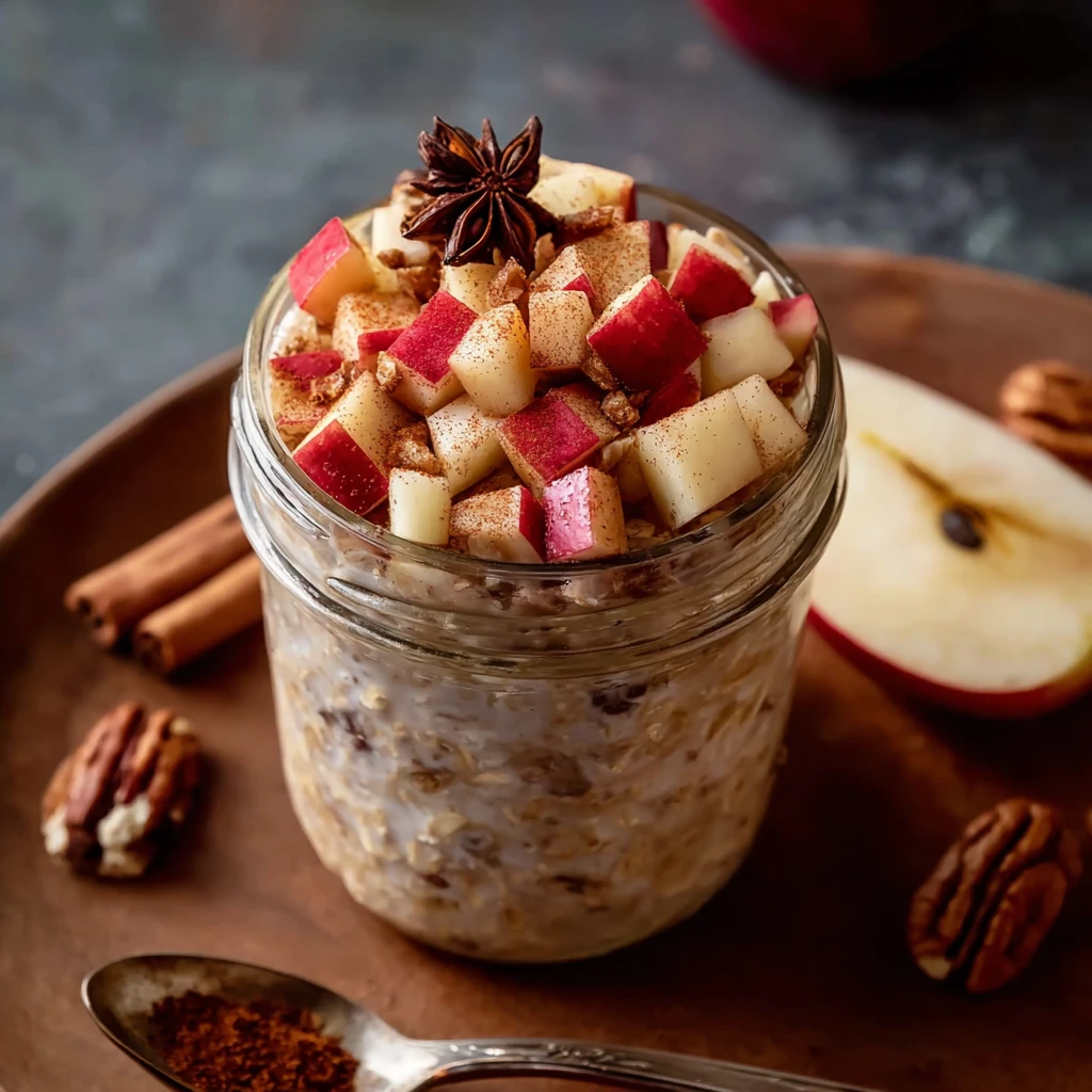 Apple Cinnamon Overnight Oats