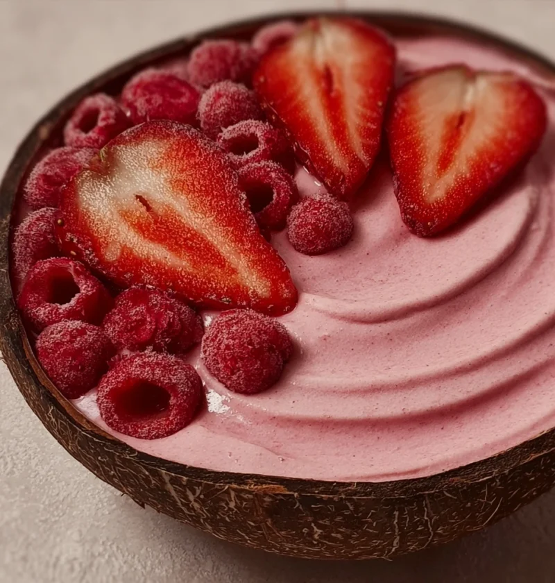 Berry Smoothie Bowl Amazing Steps Creamy Bliss