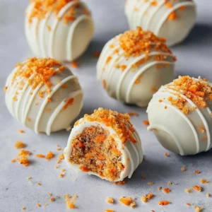 Carrot Cake Truffles