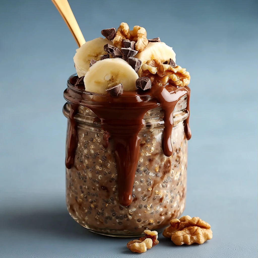 Chunky Monkey Overnight Oats