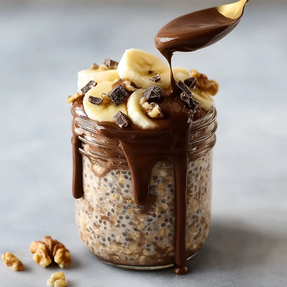 Chunky Monkey Overnight Oats