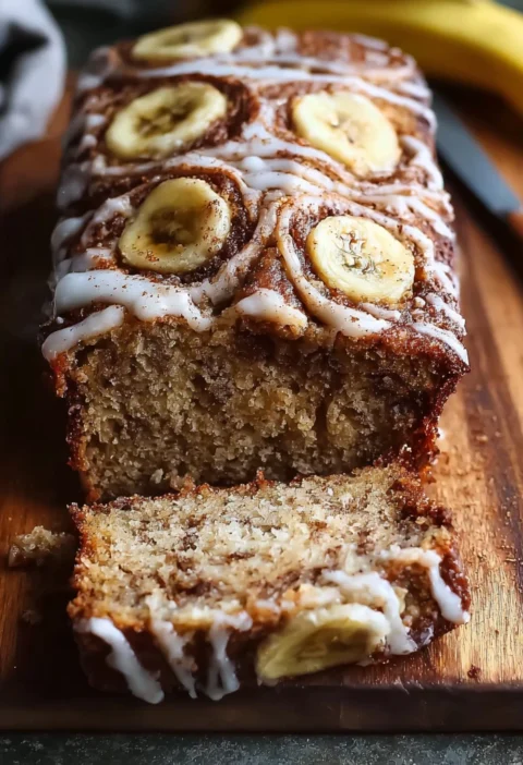 Cinnamon Swirl Banana Bread