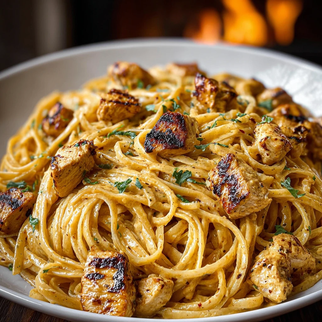 Cowboy Butter Chicken Linguine
