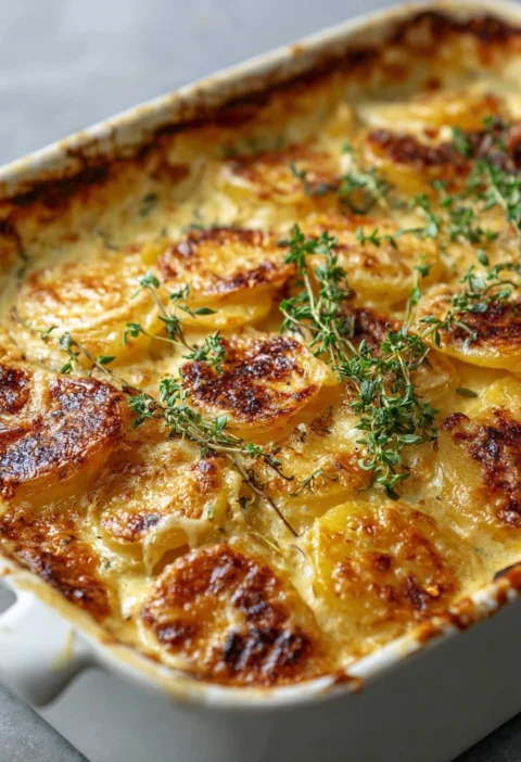 Creamy Cheesy Gratin Potatoes