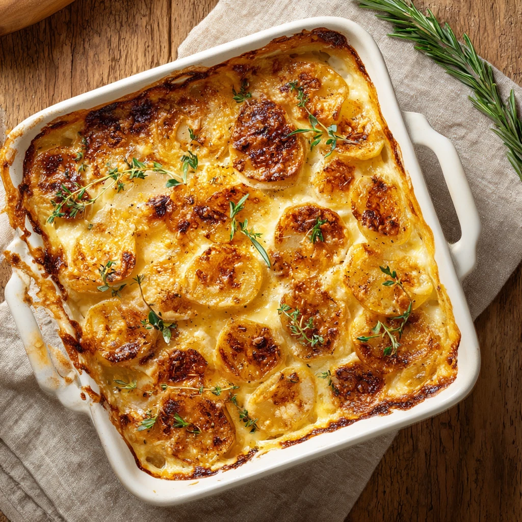 Creamy Cheesy Gratin Potatoes