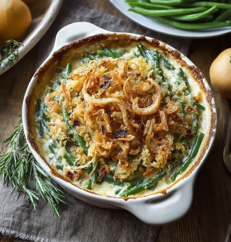 Creamy Green Bean Casserole Comforting Twist Any Feast