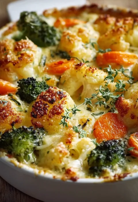 Creamy Winter Vegetable Casserole