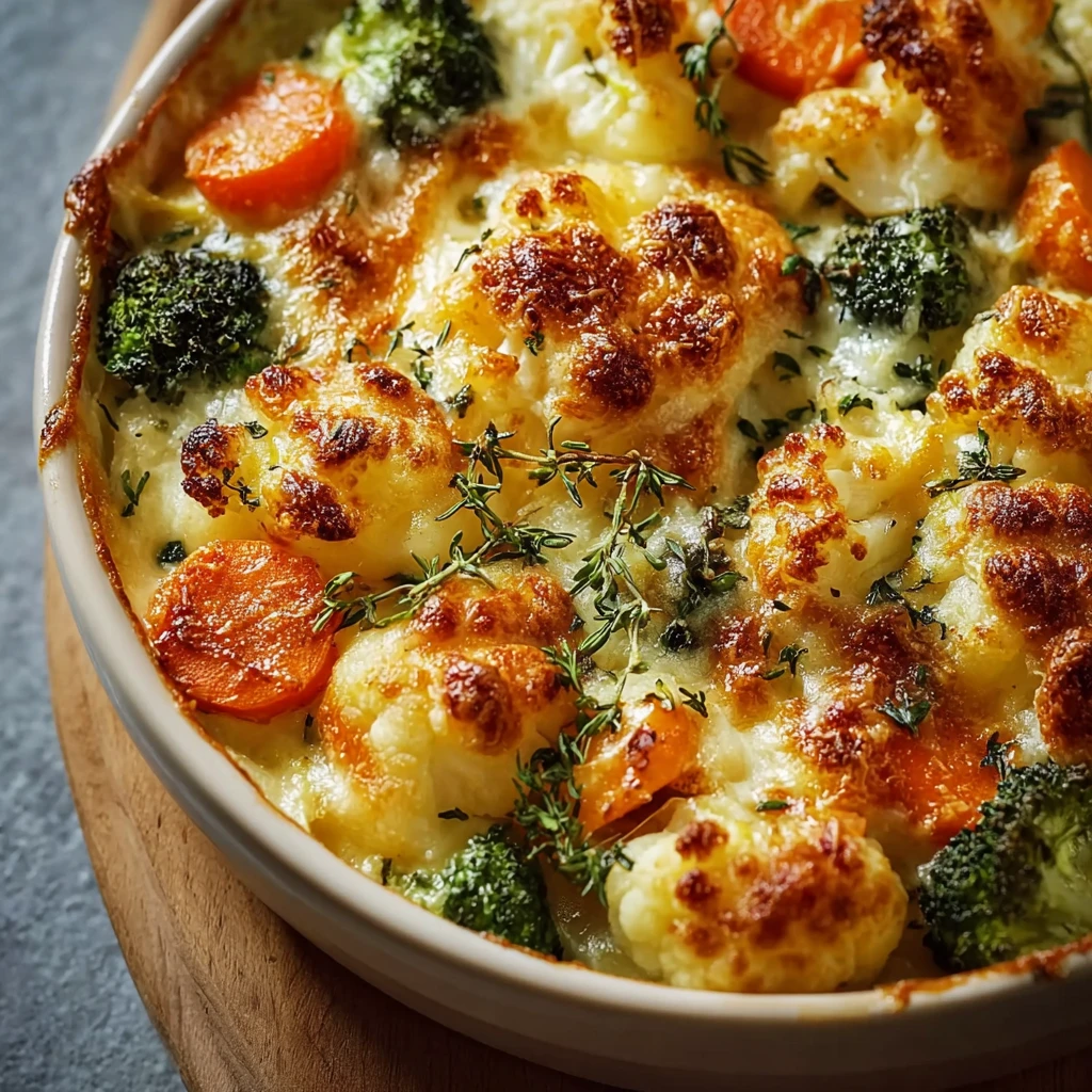 Creamy Winter Vegetable Casserole