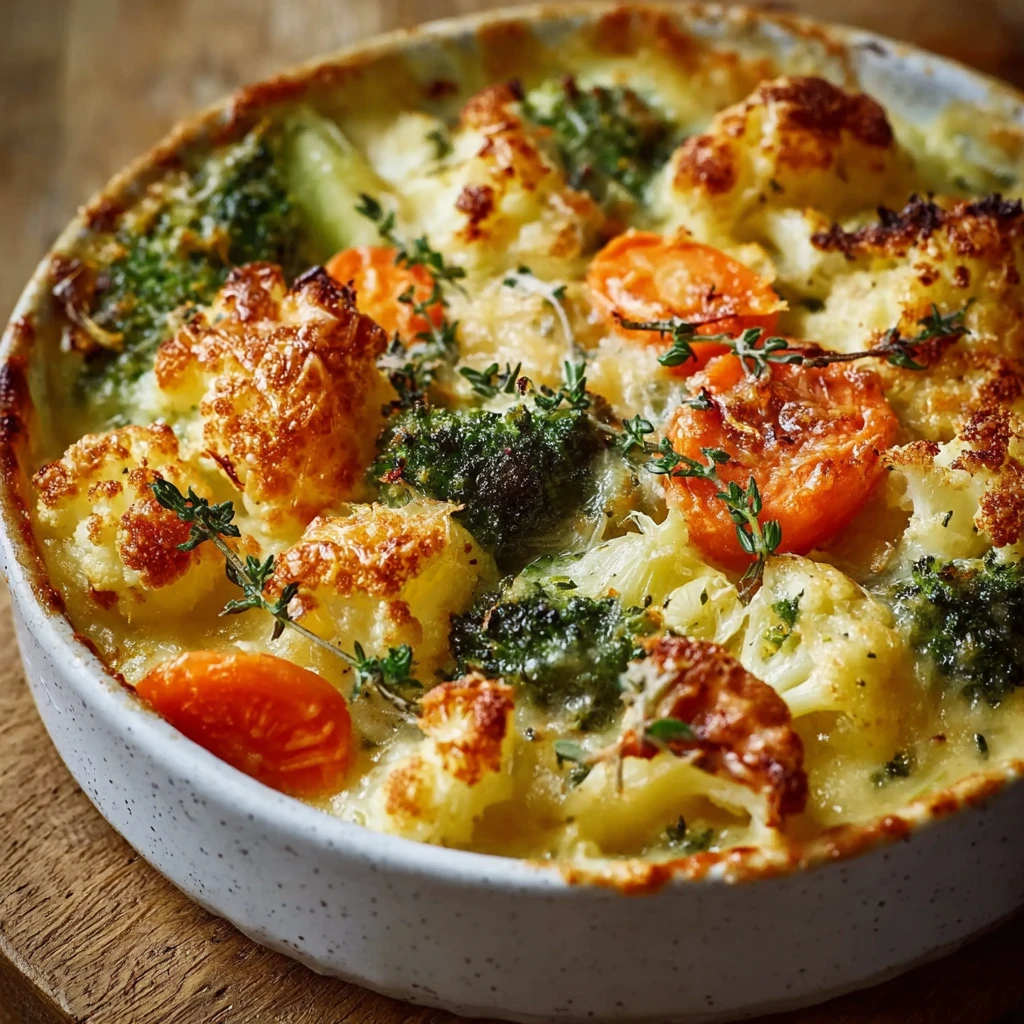 Creamy Winter Vegetable Casserole