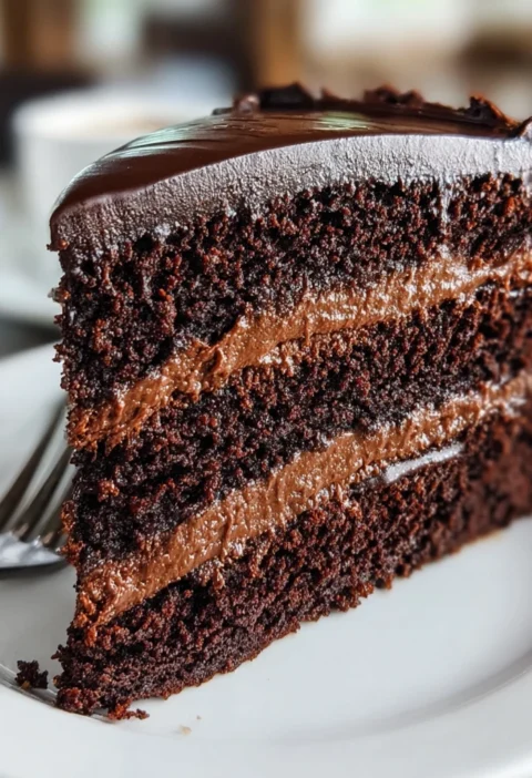Decadent Triple Chocolate Cake That Will Steal Your