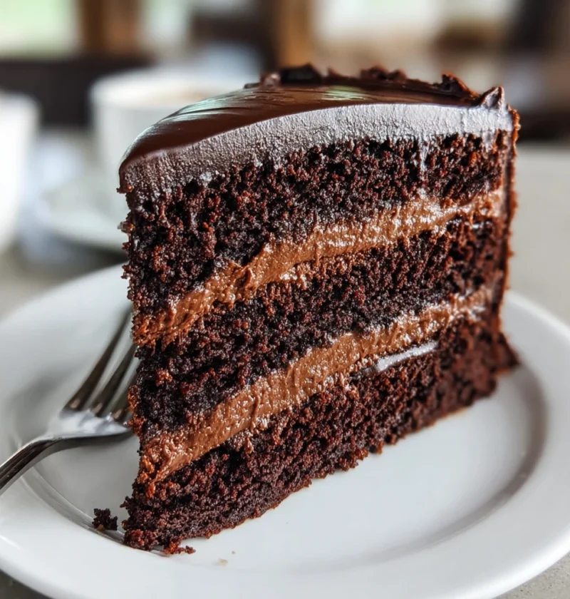 Decadent Triple Chocolate Cake That Will Steal Your
