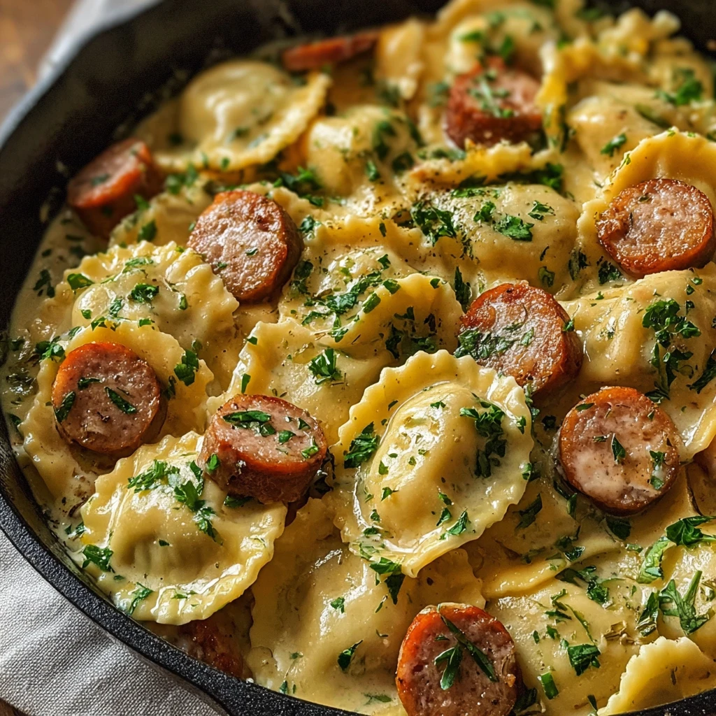 Discover Creamy Pierogi Turkey Sausage Skillet Comfort Food