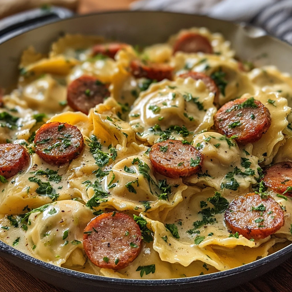 Discover Creamy Pierogi Turkey Sausage Skillet Comfort Food