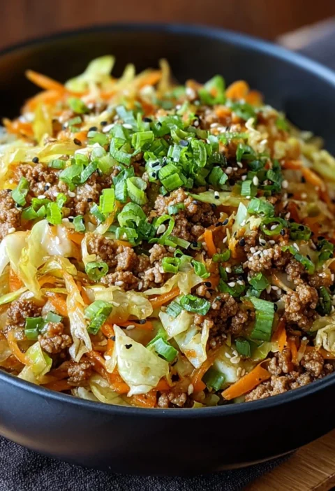 Discover Joy Cooking Egg Roll Bowl Minutes