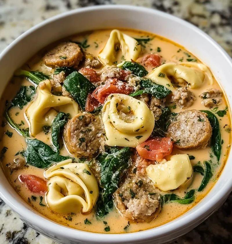 Dive Into Creamy Sausage Tortellini Soup Cozy Nights