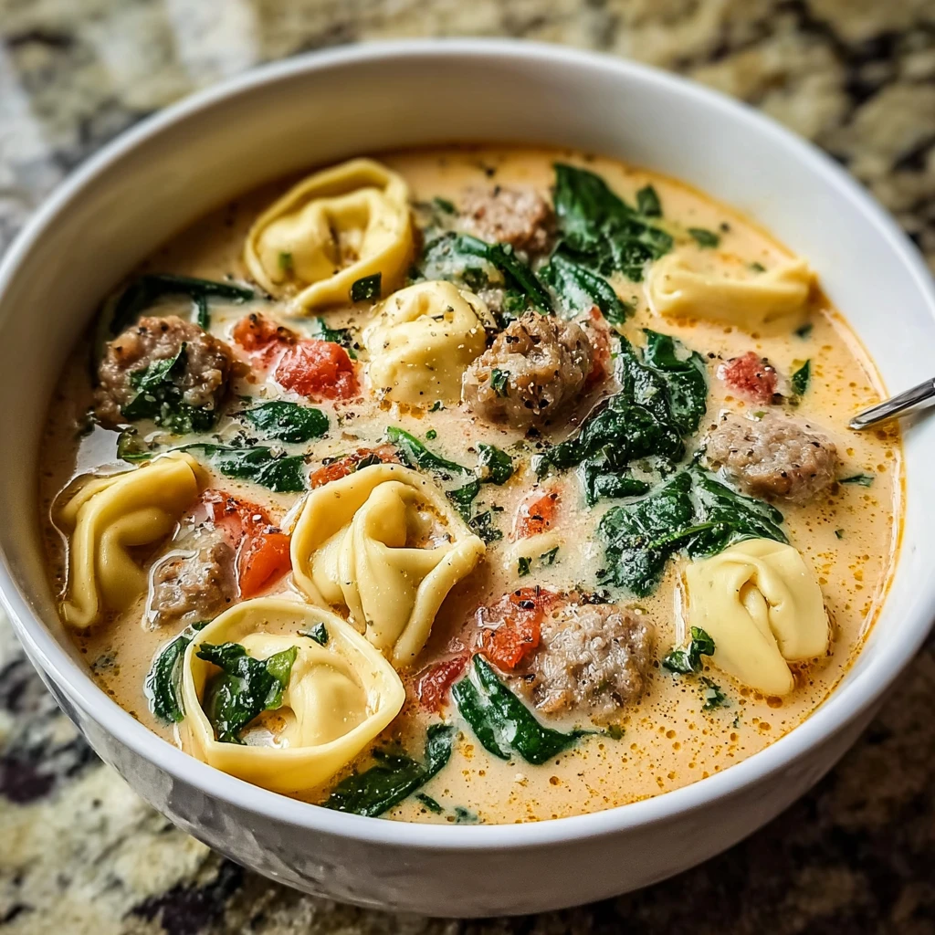 Dive Into Creamy Sausage Tortellini Soup Cozy Nights