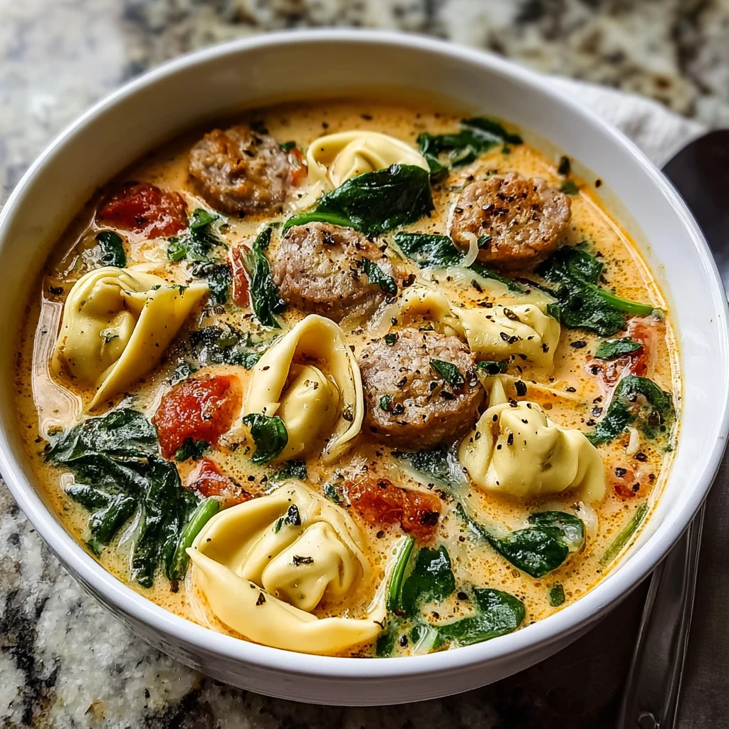 Dive Into Creamy Sausage Tortellini Soup Cozy Nights