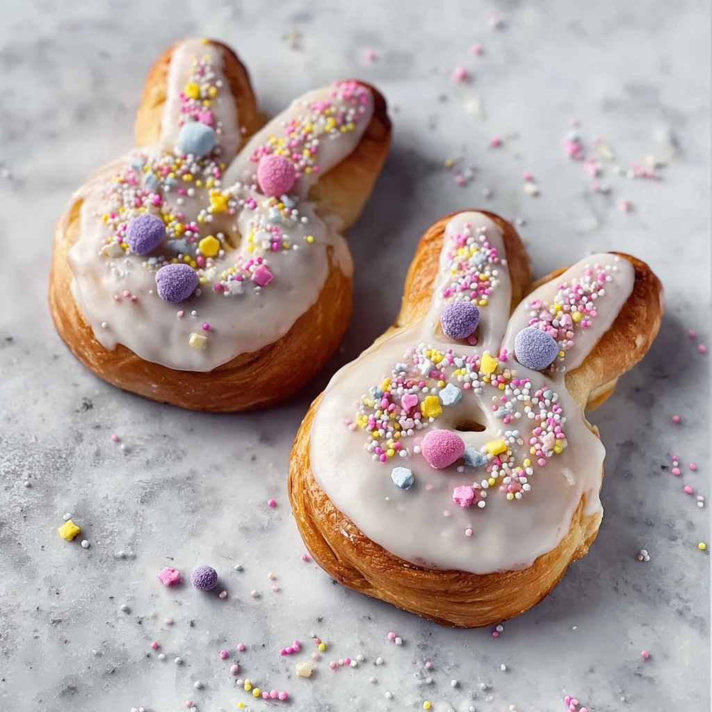Easter Bunny Cinnamon Rolls