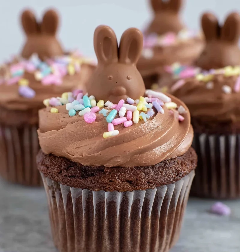 Easter Bunny Cupcakes