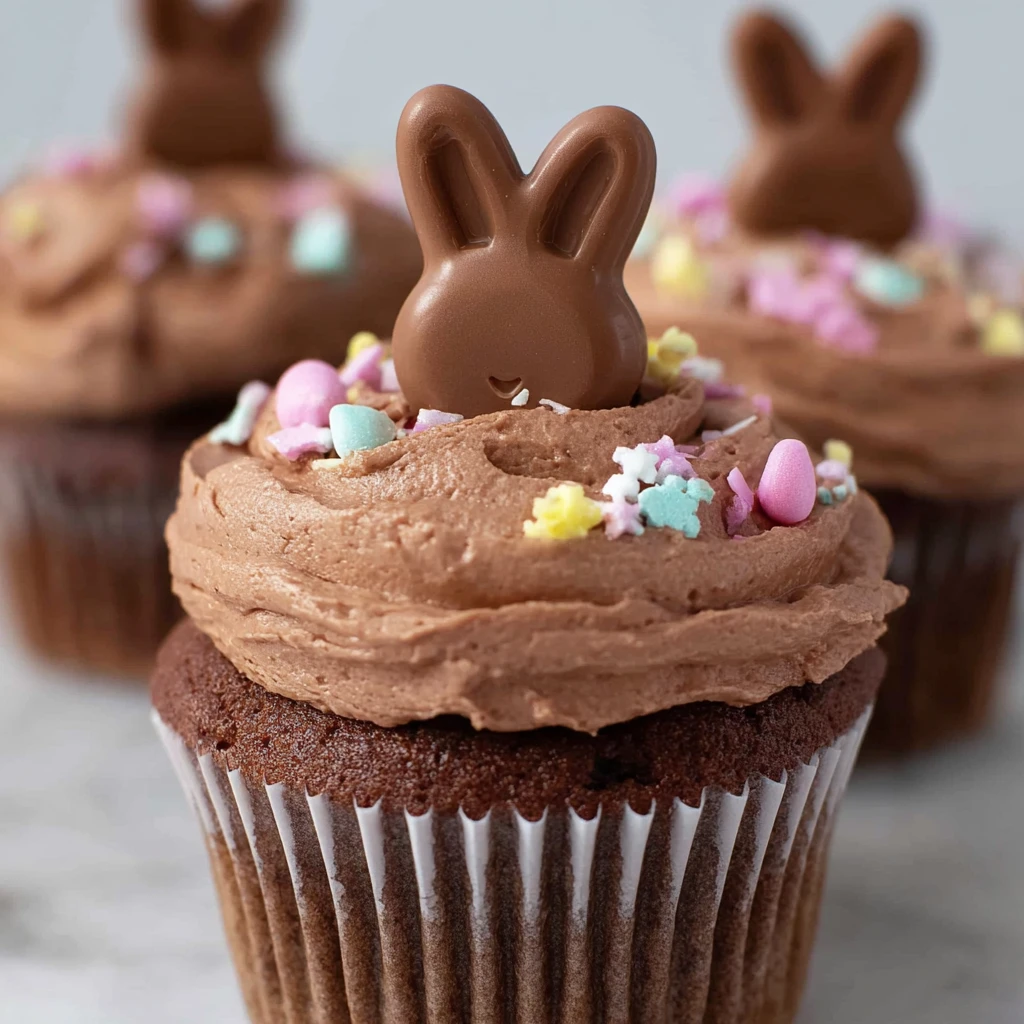 Easter Bunny Cupcakes