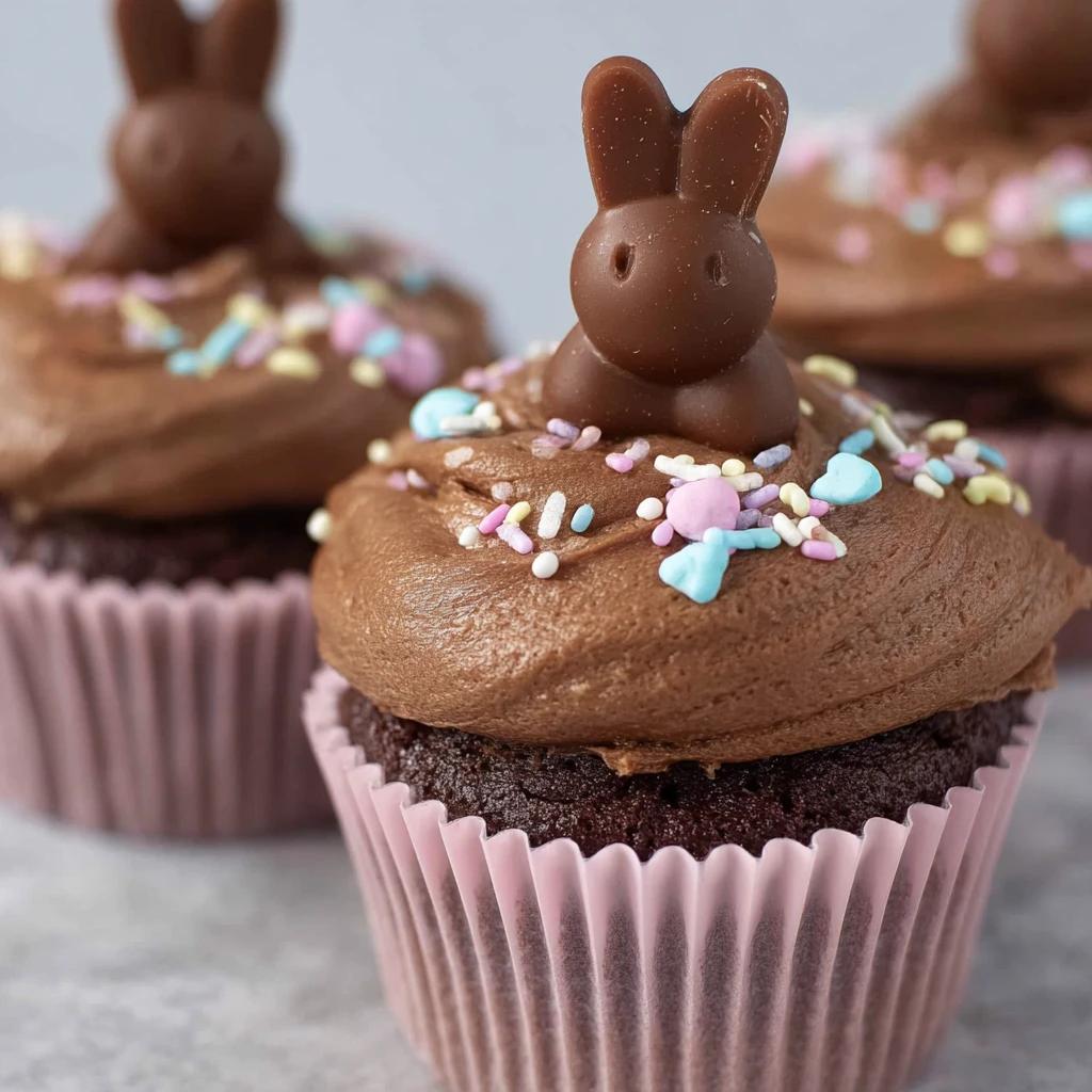 Easter Bunny Cupcakes