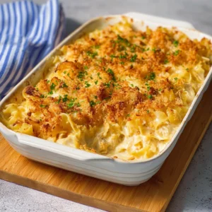 Easy Chicken Noodle Casserole