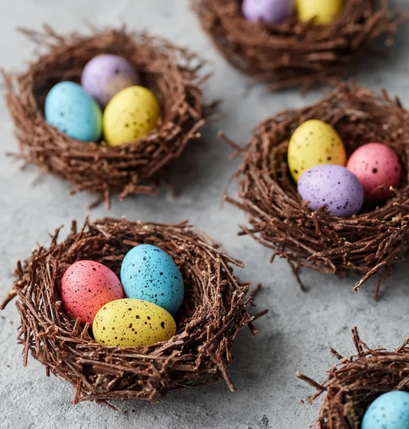 Four Ingredient Nobake Easter Nests