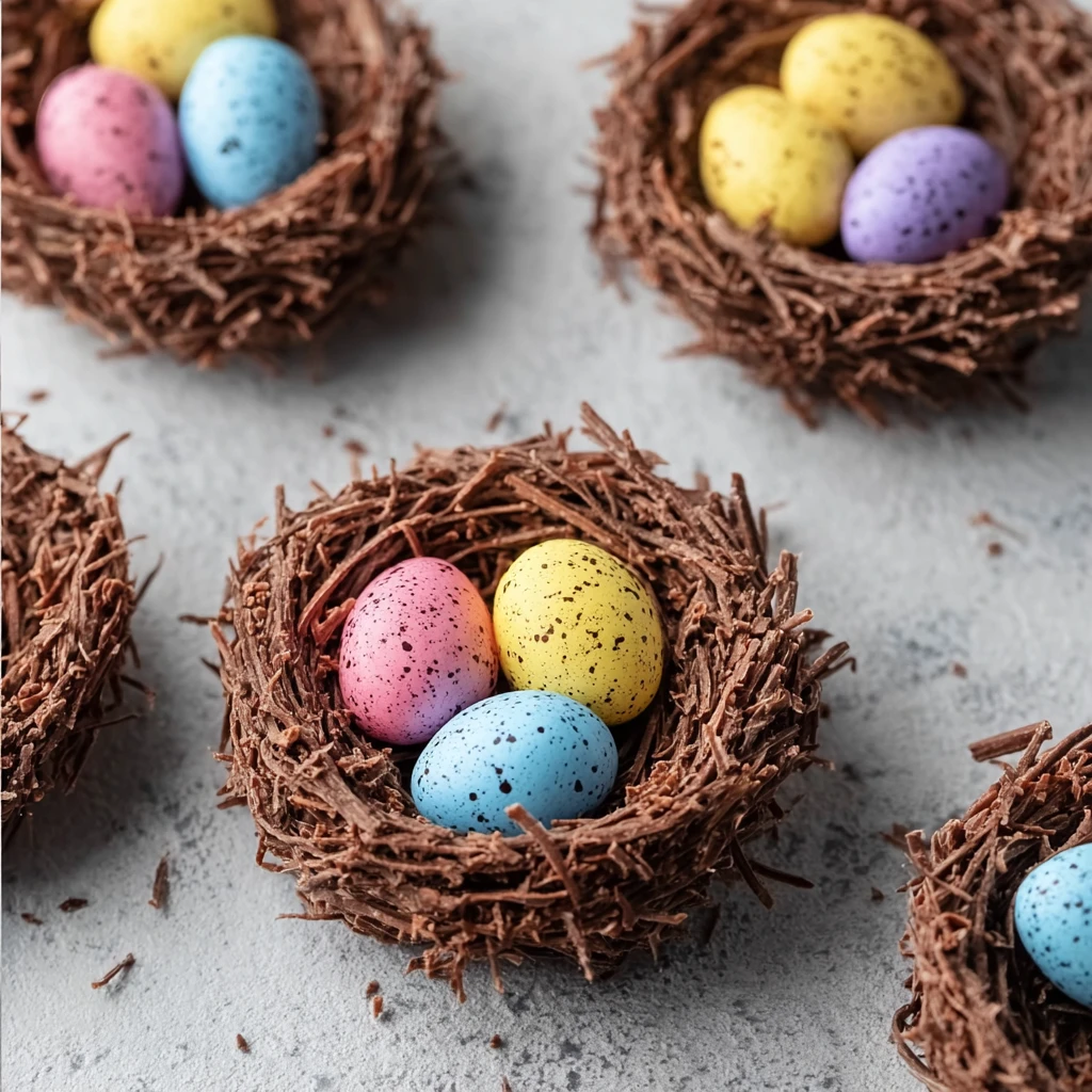Four Ingredient Nobake Easter Nests